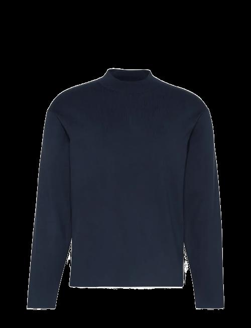 Calvin Klein | Ls Snowy Tech Knit Boxy Mock Nk | L