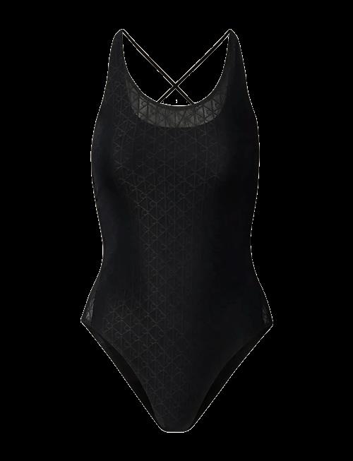 Calvin Klein | Monogram Mesh Bodysuit | L