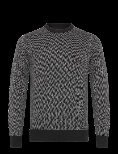 Tommy Hilfiger | Pima Ctn Cash Herringbone Crew | M