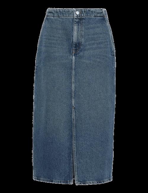 Calvin Klein Jeans | Denim Carpenter Skirt Tinted Orc | 28