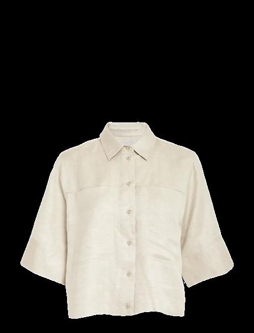 Minus | Msjuno Cropped Linen Shirt | 36