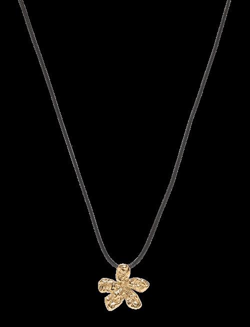 Bud To Rose | Senna Cord Necklace Silver | ONE SIZE