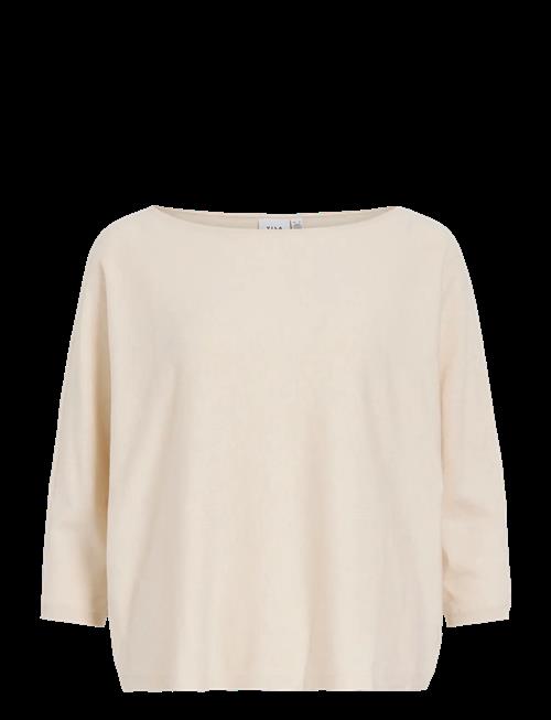 Vila | Vimalu Boatneck 3/4 Sleeve Knit Top-Noos | L