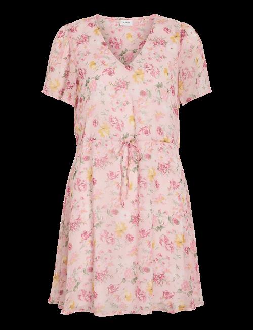 Vila | Vifalia V-Neck S/S Short Dress- Noos | 42