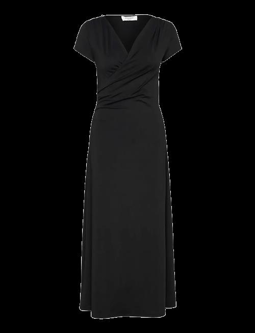 Rosemunde | Rwbillie Capsleeve Wrap Long Dress | 40