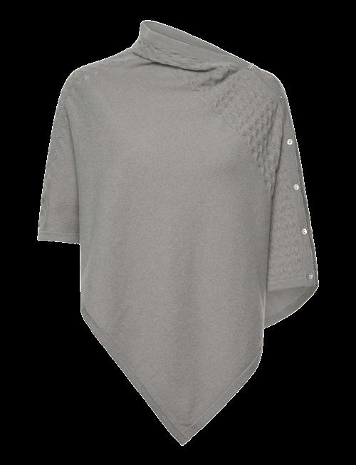 Rosemunde | Rwlaica Cashmere Pointelle Poncho | ONE SIZE