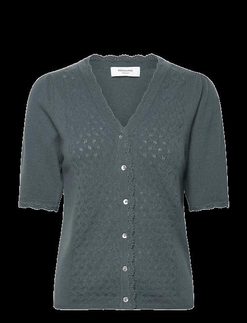 Rosemunde | Rwlaica Cashmere Crochet  Ss V-Neck | L