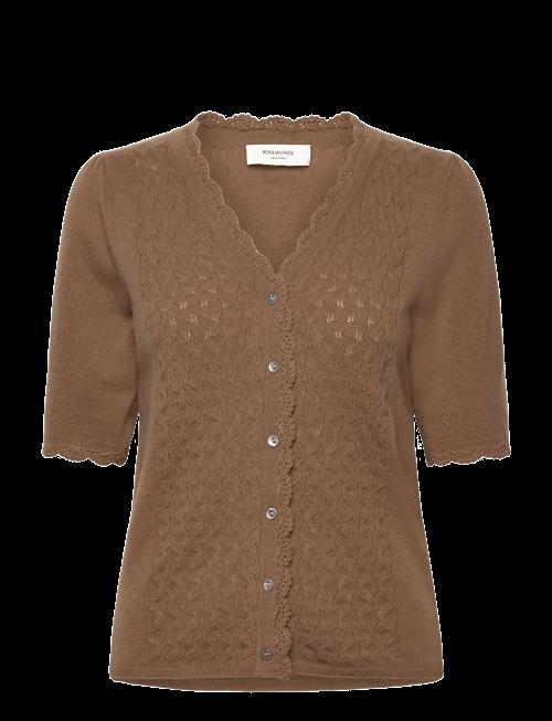 Rosemunde | Rwlaica Cashmere Crochet  Ss V-Neck | S
