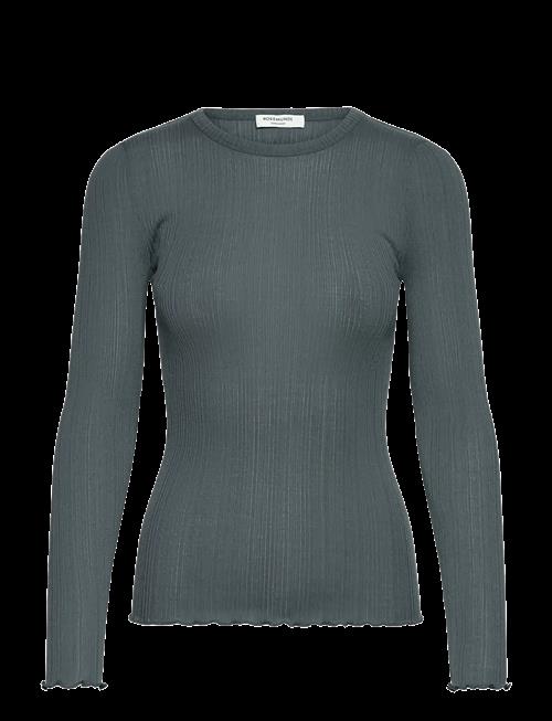 Rosemunde | Rwelise Wool Ls O-Neck T-Shirt | S