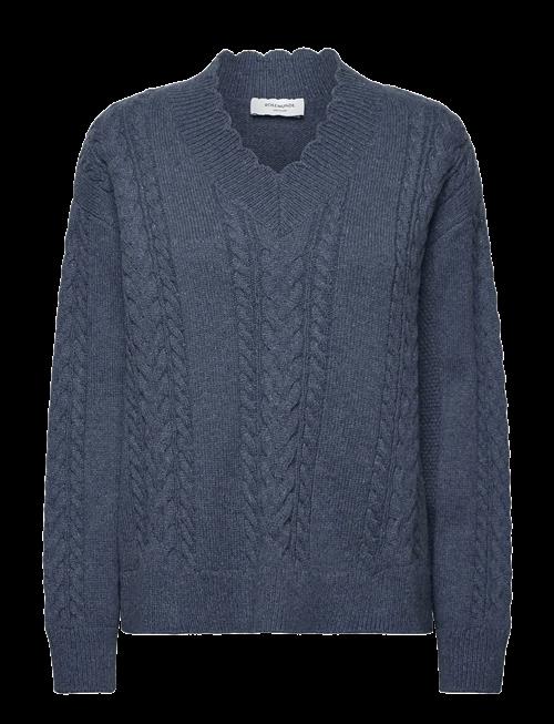 Rosemunde | Rwalexa Ls Wool Blend V-Neck Pullover | XL