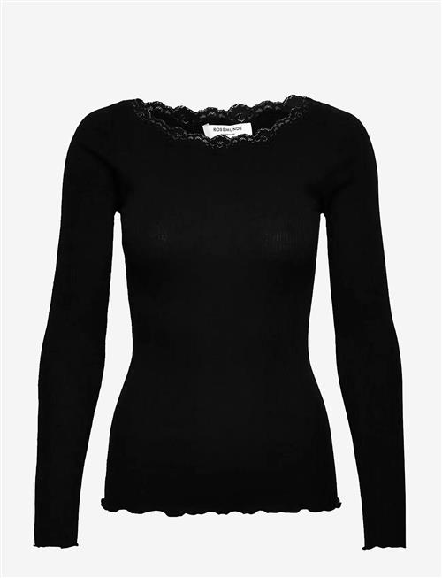 Rosemunde | Rwbaybay Ls Boatneck Lace T-Shirt | XL