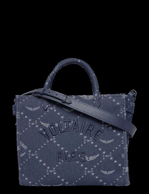 Zadig & Voltaire | Angel Tote Denim Monogram | ONE SIZE