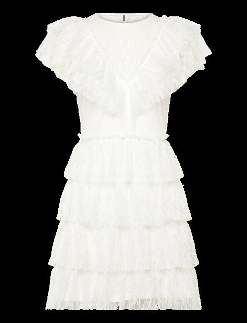 Bubbleroom | Lace Frill Short Dress | L