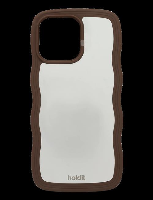 Holdit | Wavy Case Iphone Chocolate/Mirror | IPHONE 15PRO MAX