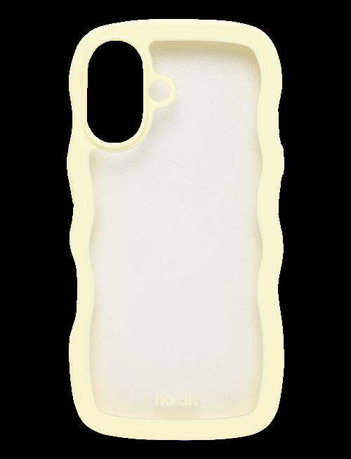 Holdit | Wavy Case Iphone Lemonade/Transparent | IPHONE 16