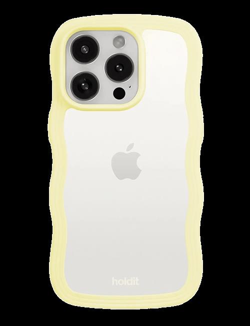 Holdit | Wavy Case Iphone Lemonade/Transparent | IPHONE 15PRO MAX