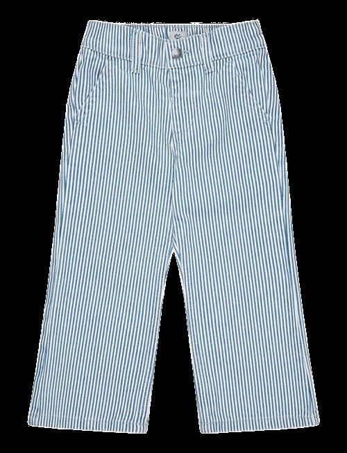 Copenhagen Colors | Y/D Twill Pant W. Wide Leg And Embroidery | 122