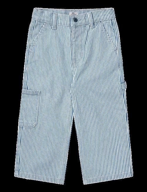 Copenhagen Colors | Y/D Stripe Twill Cargo Pants W. Adj. Waist | 140