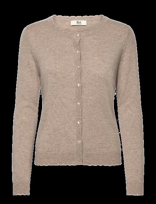 Se RM By Rosemunde | Rmwsofia Wool Ls Scallop Edge Short | XS hos Booztlet