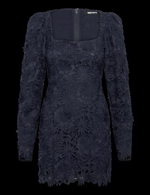 ROTATE | 3D Lace Ls Mini Dress | 38