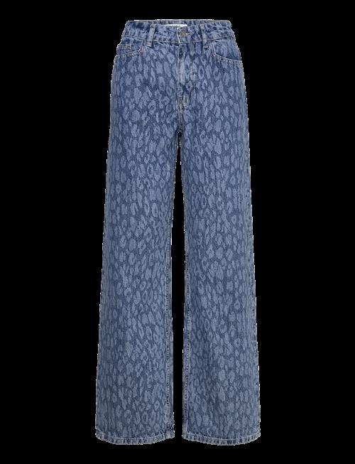 Dante6 | Dante6-Nuit Leopard Wide Leg Jeans | 28