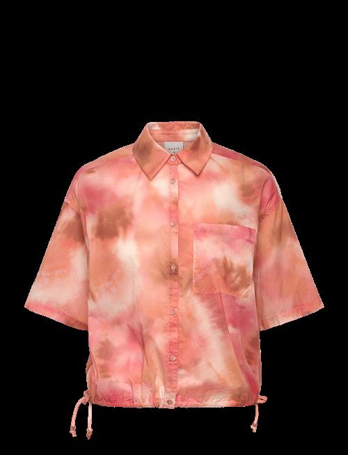 Dante6 | Dante6-Bardot Cropped Printed Shirt | 34