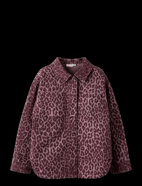 name it | Nkfleo Twill Shacket 4002-Td | 128