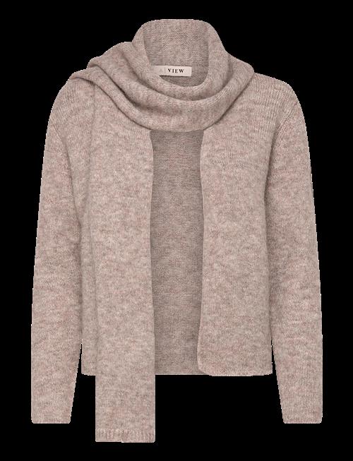 A-View | Harper Knit Scarf Cardigan | S