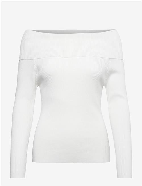 A-View | Rib Offshoulder Blouse | XL