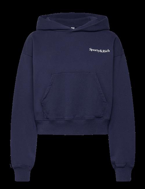 Sporty & Rich | Health Is Wealth Cropped Hoodie | S