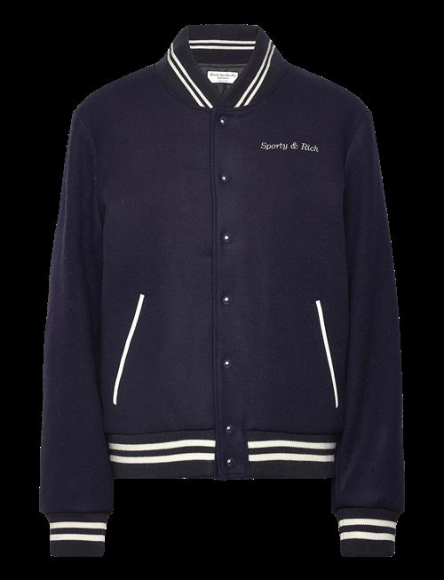 Sporty & Rich | Eden Crest Varsity Jacket Mens | S