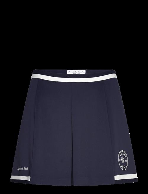 Sporty & Rich | Eden Crest Embroidered Mila Skirt | M