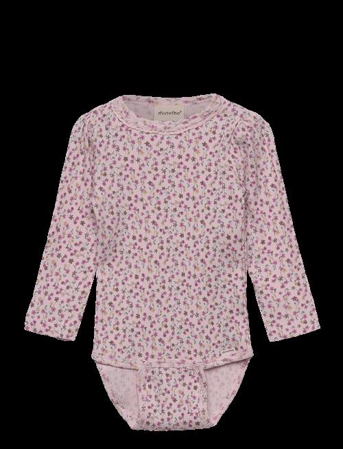 Minymo | Body Ls Aop Rib | 56
