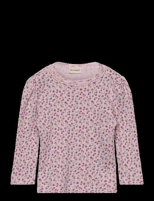 Minymo | T-Shirt Ls Aop Rib | 62