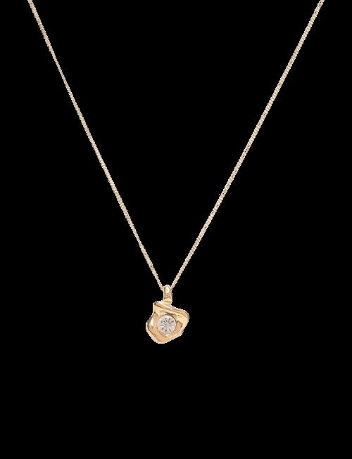 Pilgrim | Sunset Crystal Necklace Gold-Plated | ONE SIZE