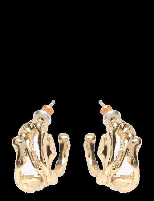 Pilgrim | Fotini Hoop Earrings Gold-Plated | ONE SIZE