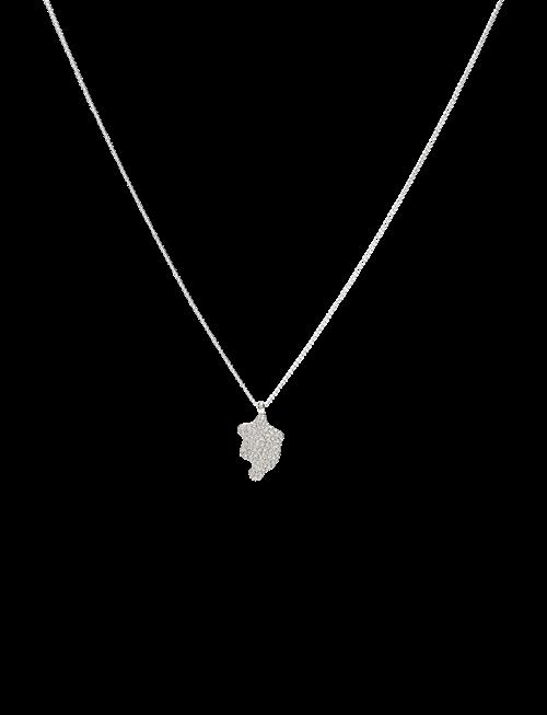 Pilgrim | Connect Crystal Necklace Silver-Plated | ONE SIZE