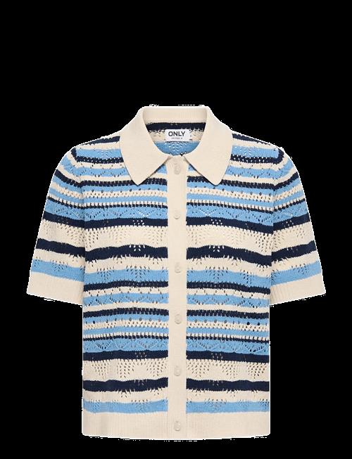 ONLY | Onllula Polo S/S Cardigan Knt Noos | M