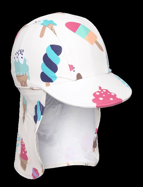 Geggamoja | Uv-Hat Beige Ice Cream | 2-6ÅR
