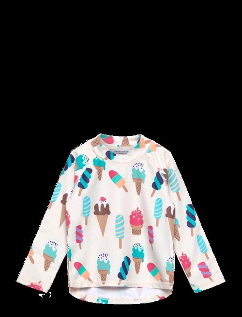Geggamoja | Uv-L.s Sweater Beige Ice Cream | 86/92