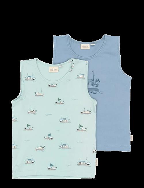 Petit Piao | Ppstar Boys Undershirt 2-Pack | 110