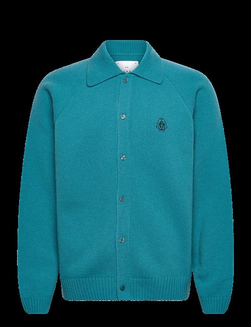 Edwin | Mars Polo Cardigan-Baltic | XL