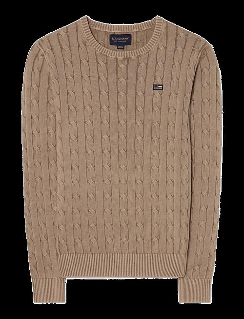 Lexington Clothing | Cotton Faded Cable Knitted Sweater | L