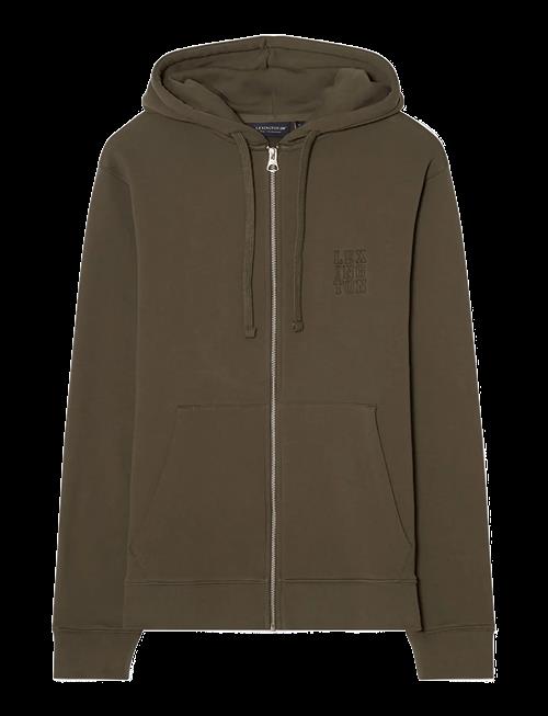 Lexington Clothing | Organic Cotton Logo Zip-Up Hoodie | M