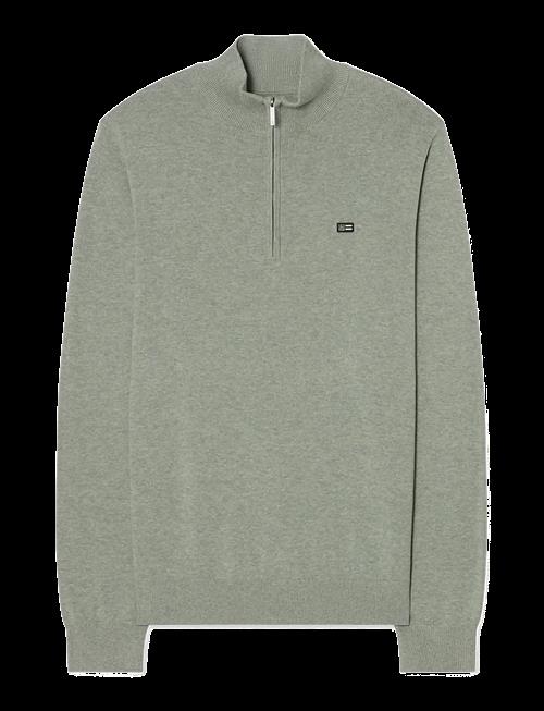 Lexington Clothing | Cotton Half-Zip Knitted Sweater | XL