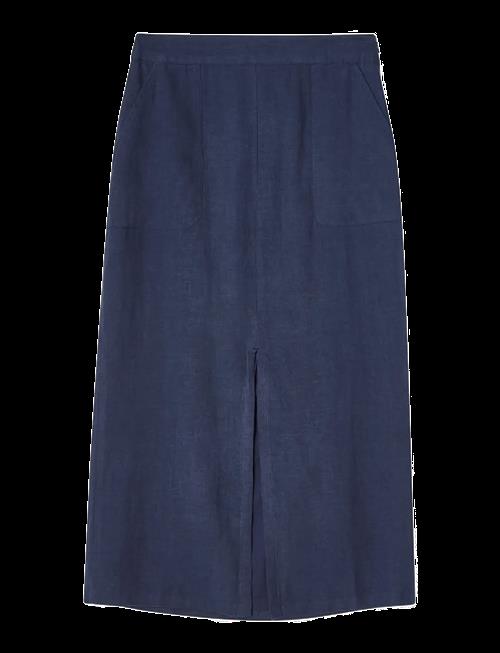 Lexington Clothing | Midi Linen Skirt | L