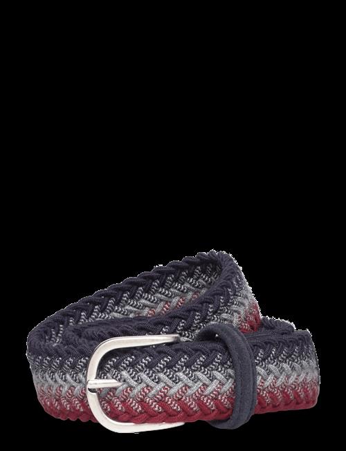 Anderson's | Elastic Woven Belt Grey - 3 Cm | 90