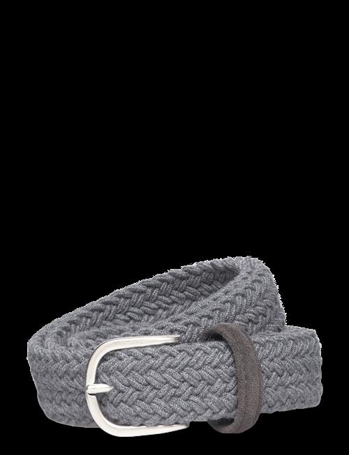Anderson's | Elastic Woven Belt Grey - 3 Cm | 85
