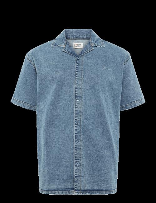 Denim Project | Dp Loose Ss Denim Shirt | XXL