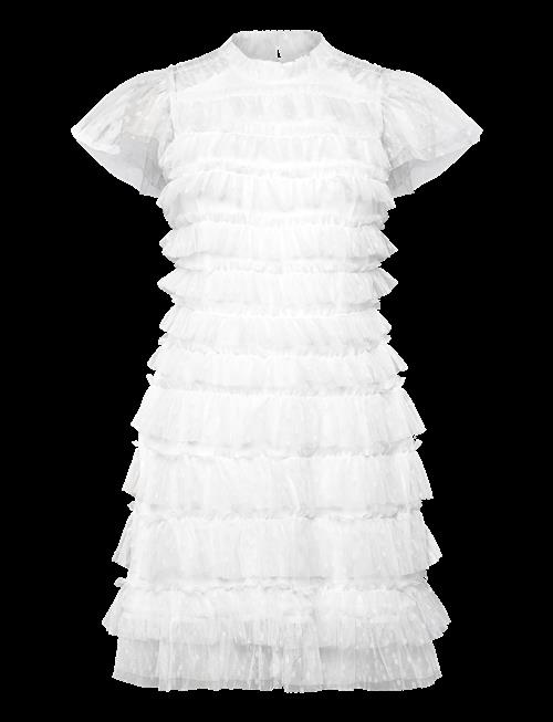 Bubbleroom | High Neck Tulle Frill Dress | S